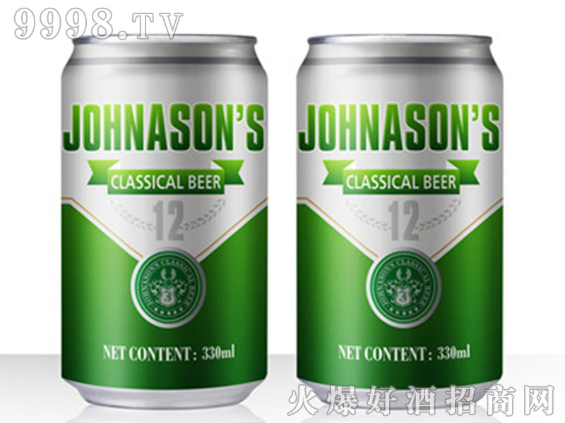 JOHNASONS BEER���b��12��330ML��