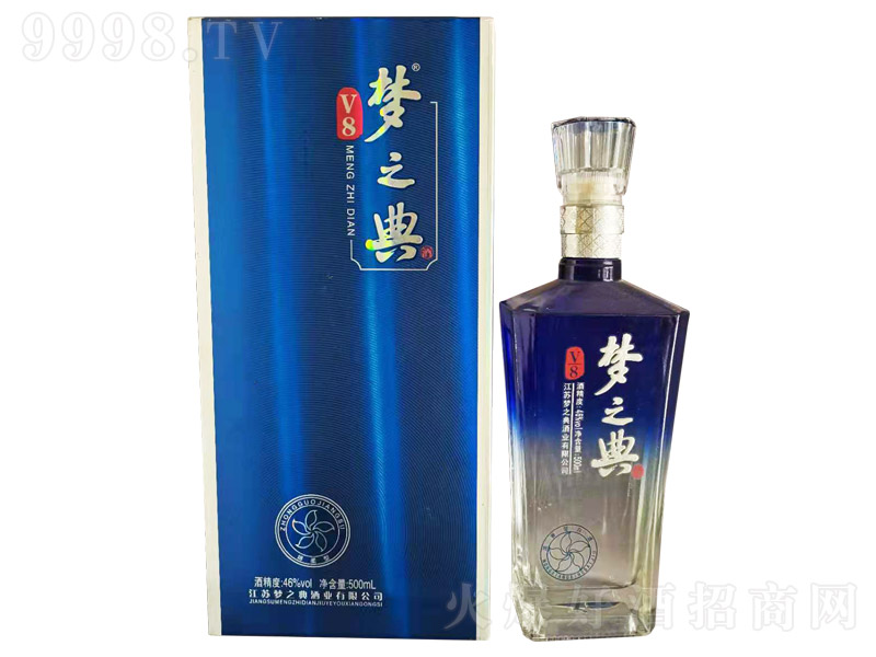 ��֮���V8 �d���Ͱ׾ơ�46�� 500ml��