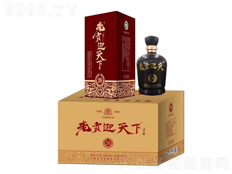 ��ؕӭ����20��ƿ �����Ͱ׾ơ�52�� 500ml��