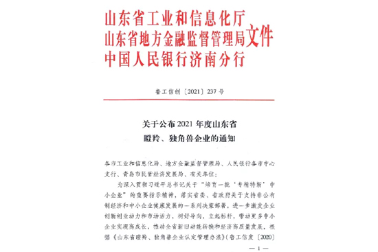 ϲ��(b��o) | ����ף�Rɽ�|��ꖌ��ƏS���޹�˾�s�@��2021���ɽ�|ʡ������I(y��)���Q̖(h��o)