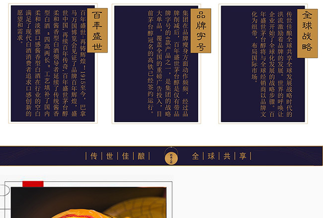 茅臺醇酒盛世典藏柔和醬香型白酒【53°500ml】