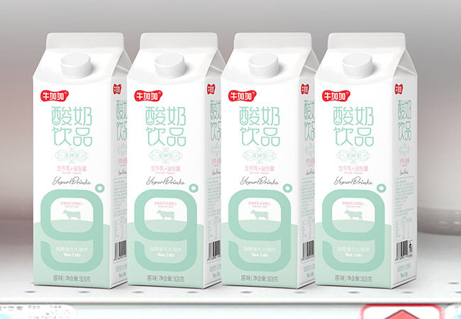 牛加加酸奶飲品1×928g×12盒