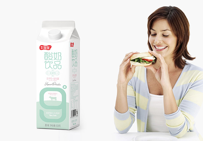 牛加加酸奶飲品1×928g×12盒