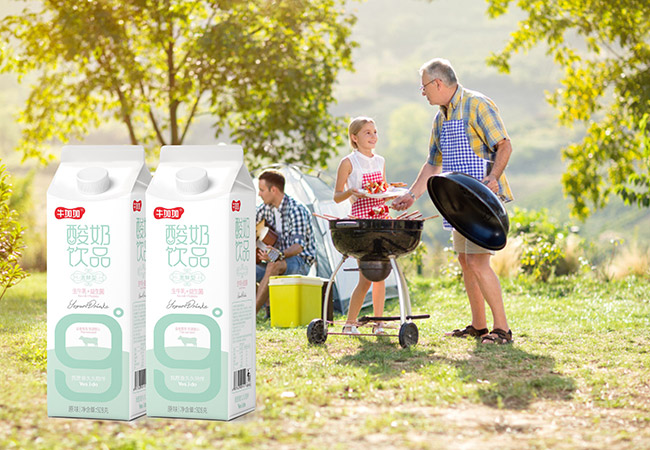 牛加加酸奶飲品1×928g×12盒