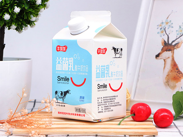 牛加加益菌乳酸牛奶(屋頂包酸奶飲品)