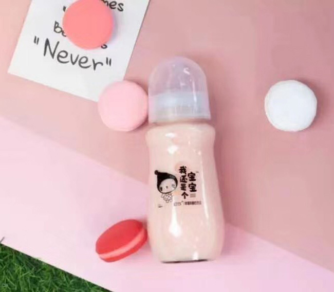 初飲我還是個(gè)寶寶芒果味酸奶飲品【280g】