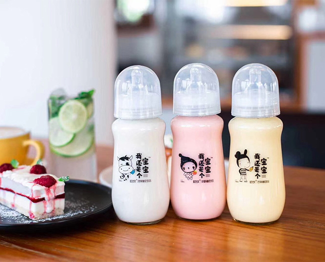 初飲我還是個(gè)寶寶芒果味酸奶飲品【280g】