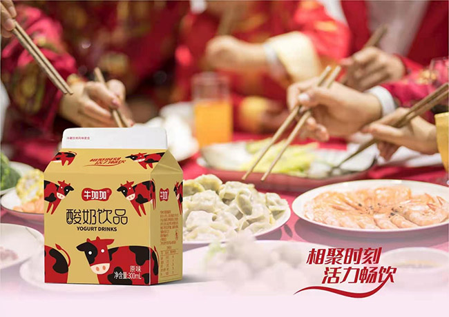 牛加加酸奶飲品原味300ml