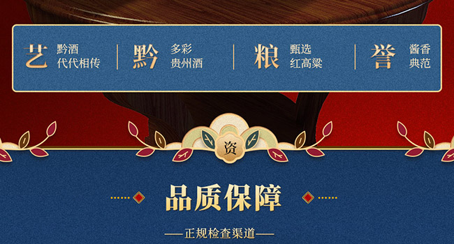 多彩貴州酒傳承有道 醬香型【53° 500ml】