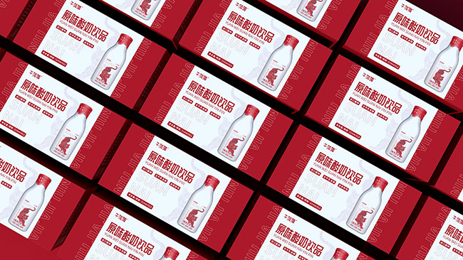 牛加加原味酸奶飲品