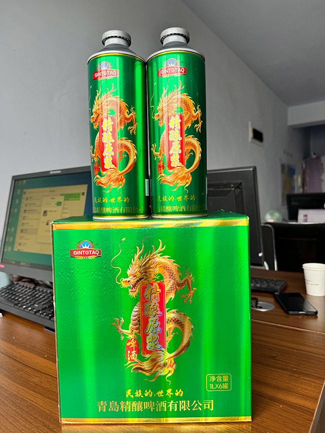 中國(guó)龍德式精釀原漿啤酒【12° 1L】